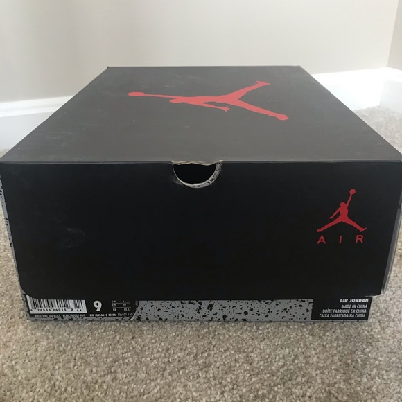 Jordan retro 5 fire red Sz 9 2013 grape v near Ds metallic aqua - Picture 4 of 9